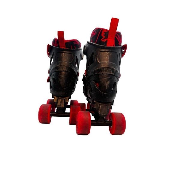 Roller derby Adjustable Red & Black Quad Roller Skates – Youth Size 12-2 - Picture 9 of 9